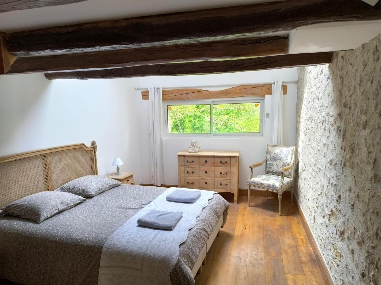 Belle Maison Dans Corps De Ferme - Logement Gabriel Villiers-sous-Grez Exterior foto